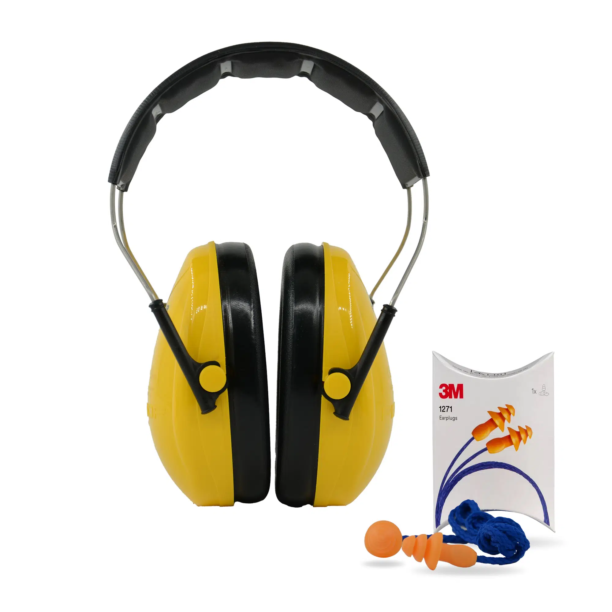 3M Optime 1 İşitme Koruma Seti (H510A Kulaklık + 1100 Kulak Tıkacı) 2 Parça Set