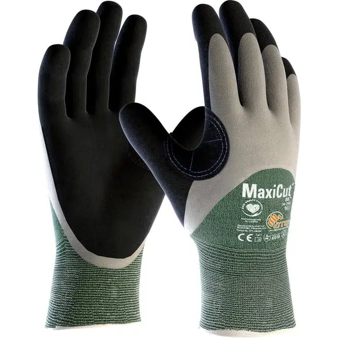 ATG MaxiCut® Oil™ 34-305 Yağlı ve Islak Ortamlar İçin Kesilme Dirençli İş Eldiveni Takım No:9