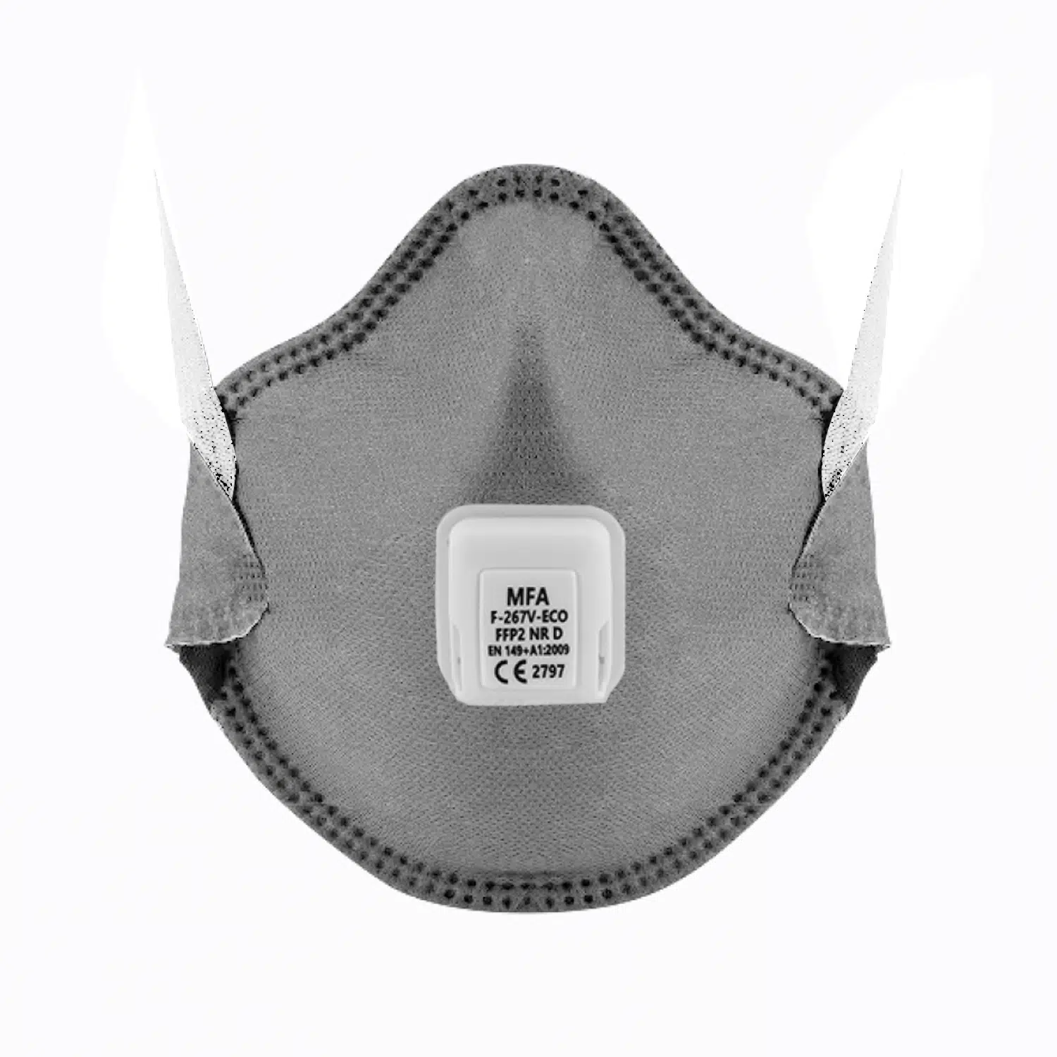 MFA F-267V-AC ECO Aktif Karbonlu FFP2 NR D Ventilli Maske