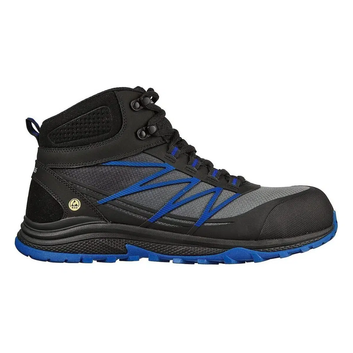 Skechers Puxal Mid Kompozit Burun S1P ESD Siyah Erkek İş Ayakkabısı